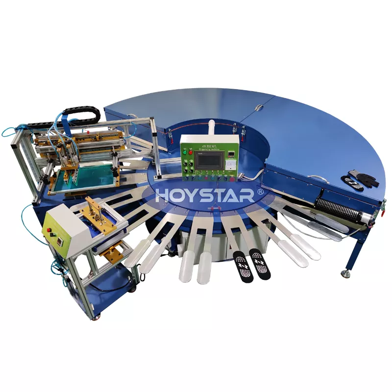 滑り止め靴下スクリーン印刷機