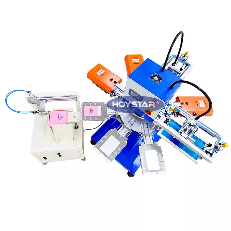 自動 2 色ナプキン スクリーン印刷機