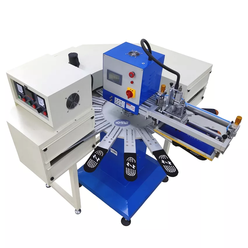 大きいサイズの靴下シルクスクリーン印刷機